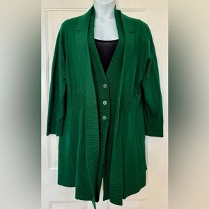 Antthony Long Green Cardigan